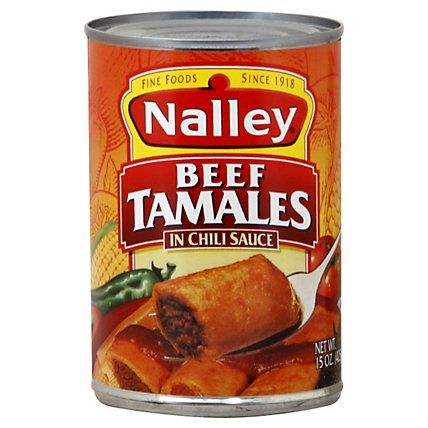 Nalley Beef Tamales In Chili Sauce - 15 Oz - Image 1