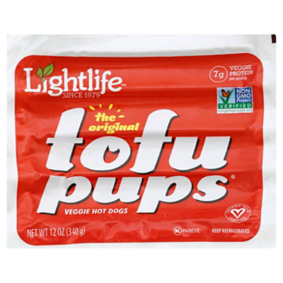 Lightlife Tofu Pups Original Prepacked 12 OZ Kings Food Markets