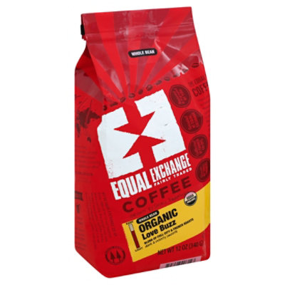 Equal Exchange Coffee Bean Lovebuzz Org - 12 OZ - Image 1