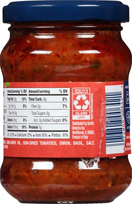Barilla Sun Dried Tomato Pesto - 6 OZ - Image 2