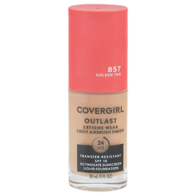 Covergirl Outlast Extreme Wear Lmu Spf Us 857 Golden Tan - EA - Image 1