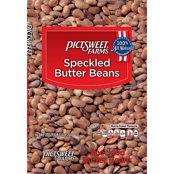 Pictsweet Speckled Butter Beans - 28 OZ