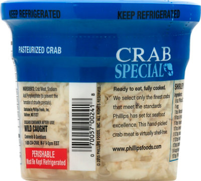 Phillips Special Crab Meat - 8 OZ - Image 6