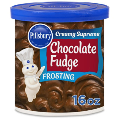 Pillsbury Crmy Suprm Choc Fudge Frosting - 16 OZ