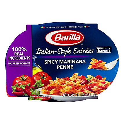 Barilla Mezze Penne With Spicy Marinara - 9 OZ - Image 5