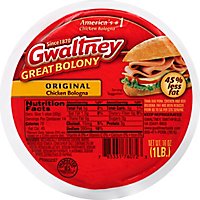Gwaltney Great Chicken Bologna - 16 OZ - Image 2