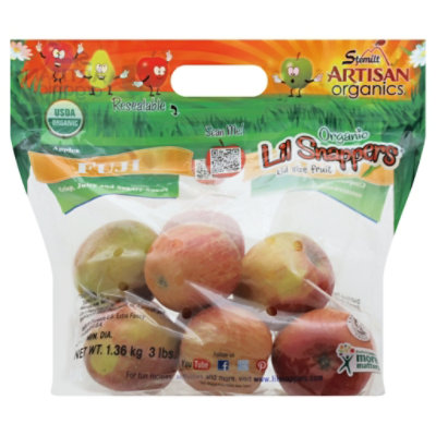 Apples Fuji Organic - 3 lb bag