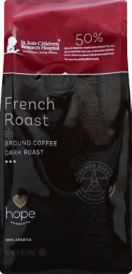 Hope Prod Coffee Ground Frnch Roast - 12 OZ - Image 2