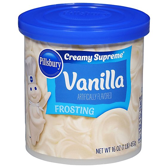 Pillsbury Crmy Suprm Vanilla Frosting - 16 OZ