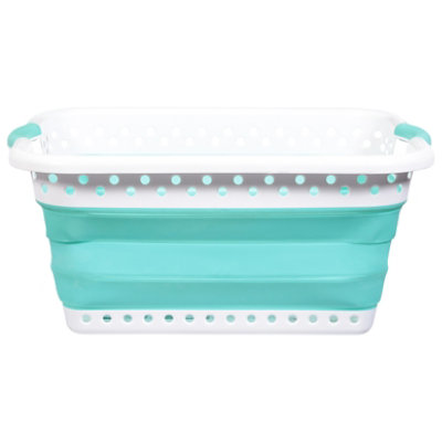 Foldable Laundry Basket - Off-white - Large Capacity - ApolloBox