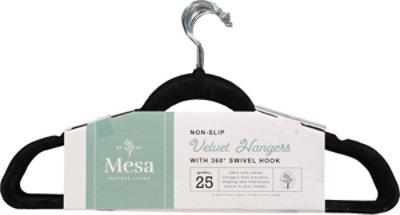 Vanderbilt Mesa Hangers Non Slip Velvet - 25 Count - Image 4