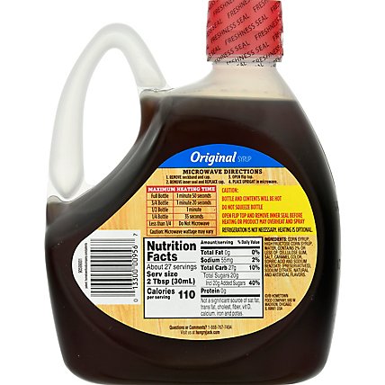 Hj Original Syrup - 27.6 FZ - Image 6
