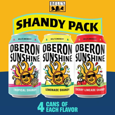 Bell's Oberon Variety pack Beer ABV Varies Cans - 12-12 Fl. Oz. - Image 3