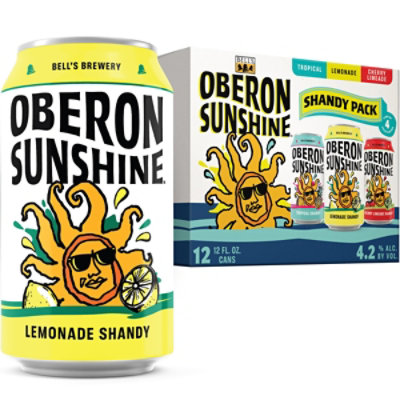 Bell's Oberon Variety pack Beer ABV Varies Cans - 12-12 Fl. Oz. - Image 2