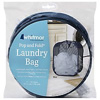 Whitmor Laundry Bag Pop & Fold - Each - Image 3