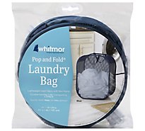 Whitmor Laundry Bag Pop & Fold - Each