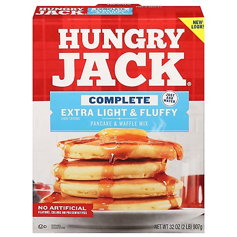 Hungry Complt Jack Pancake Mix Extra Lt - 32 OZ