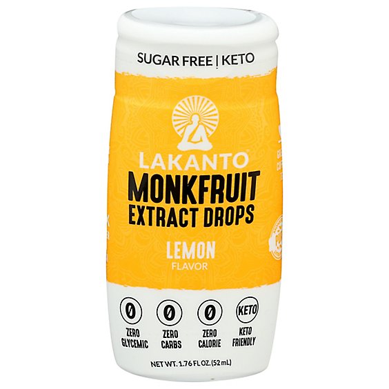 Lakanto Sweetener Monk Fruit Lmn - 1.76 FZ