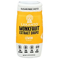 Lakanto Sweetener Monk Fruit Lmn - 1.76 FZ - Image 1