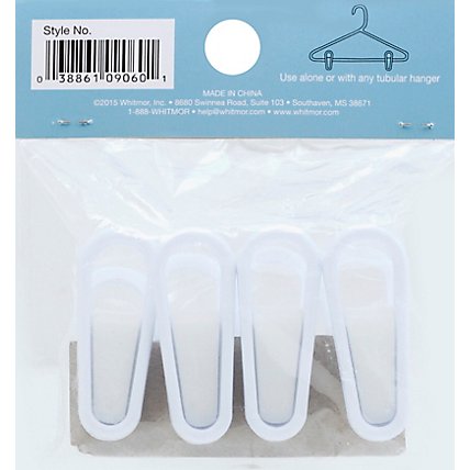 Whitmor Clips Plastic - 4 Count - Image 3