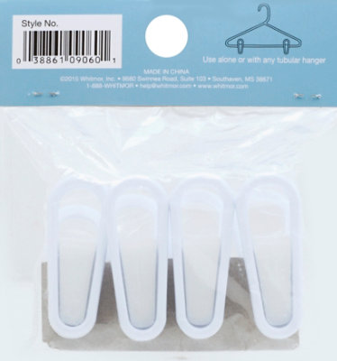 Whitmor Clips Plastic - 4 Count - Image 3