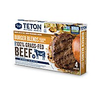 Teton Waters Ranch Mushroom & Onion Grass-fed Burger Blend - 5.6 OZ