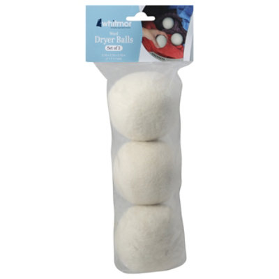 Whitmor Dryer Balls Wool - 3 Count
