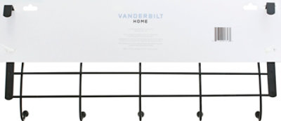 Vanderbilt Home Hook Over The Door Black 10 Hook - Each - Image 3