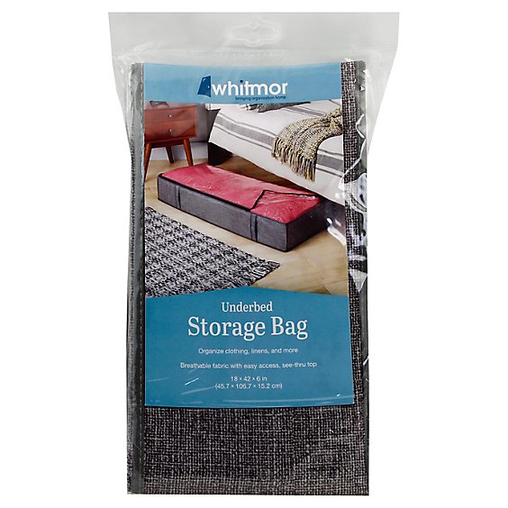 Whitmor Storage Bag Underbed - Each