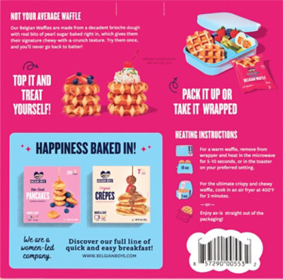 Belgian Boys Waffles Belgian 5pk - 9.7 OZ - Image 5