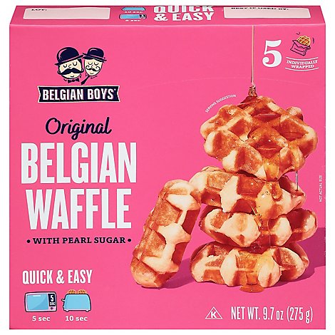 Belgian Boys Waffles Belgian 5pk - 9.7 OZ