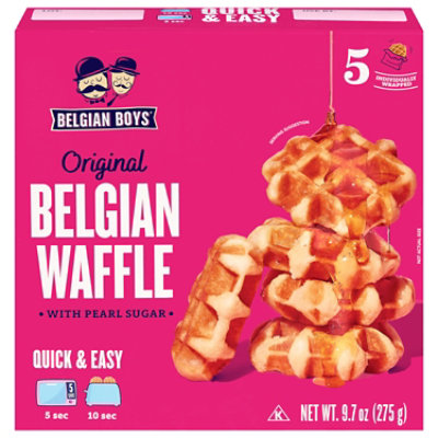 Belgian Boys Waffles Belgian 5pk - 9.7 OZ