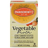 Mani Broth Vegetable Asceptic - 17 OZ - Image 1