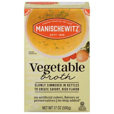 Mani Broth Vegetable Asceptic - 17 OZ - Image 1