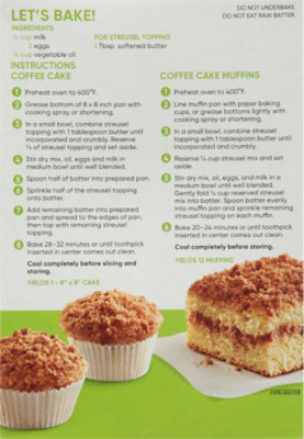 Open Nature Muffin/cake Mix Cinnamon Streusel Gluten Free - 18.2 OZ - Image 5