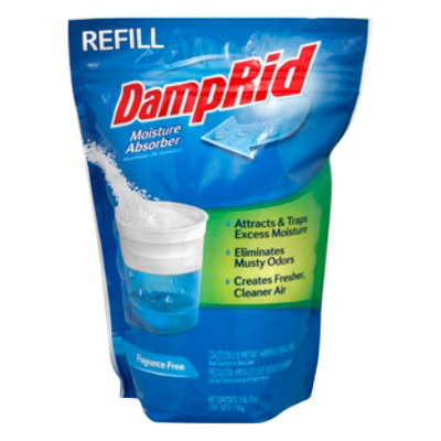 Damprid Moisture Absorb Refill Fragrance Free - 42 Oz