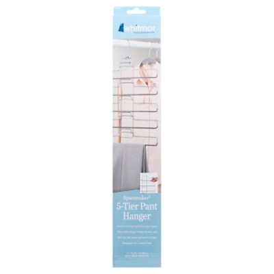 Whitmor Spacemaker 5 Tier Pant Hanger - Each