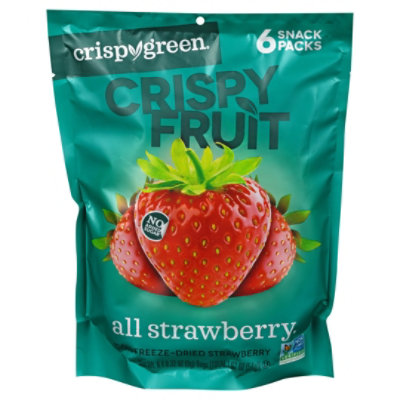 Crispy Green Strawberry Freeze Dried - 1.9 OZ - Image 3