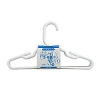 Merrick Hangers Tubular Plastic Childrens - 10 Count