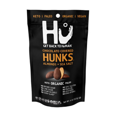 Hu Choc Hunks Almond Sea Salt - 4 OZ