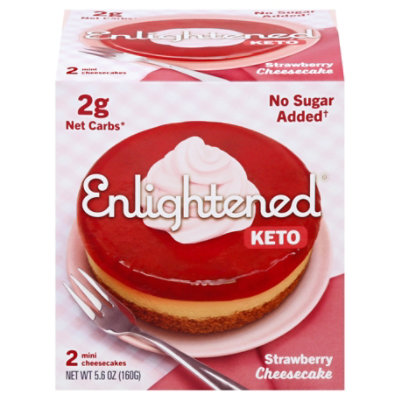 Enlightened Cheesecake Lc Strwbry 2pk - 5.6 OZ - Image 3