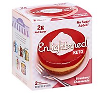 Enlightened Cheesecake Lc Strwbry 2pk - 5.6 OZ