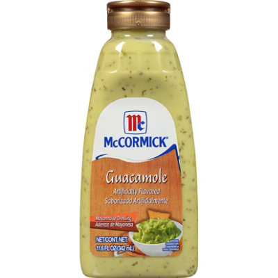 McCormick Guacamole Artificially Flavored Mayonnaise Dressing - 11.6 Fl. Oz.