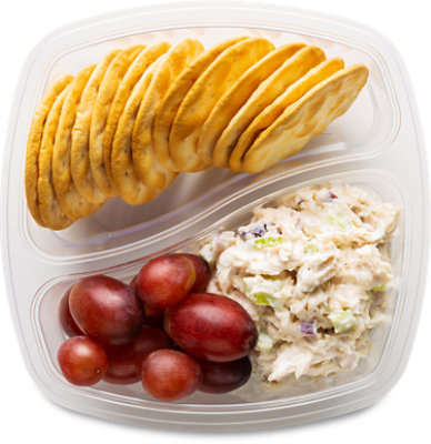 ReadyMeal Tray Duo Chicken Salad With Cracker - Each - Image 1