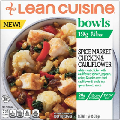 Lean Cuisine Bowls Spice Market Chicken & Cauliflower - 11.25 OZ - Image 2