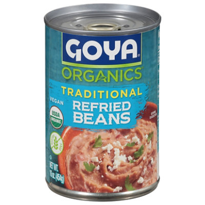Goya Organics Traditional Refried Beans 16 OZ Safeway