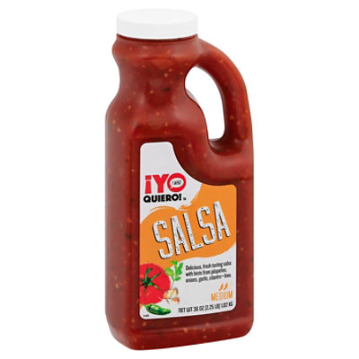 Salsa Red Medium - 36 OZ - Image 1