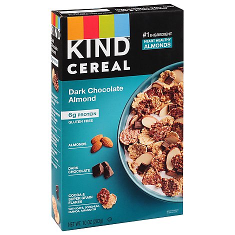 Kind Cereal Dark Choc Almond - 10 OZ