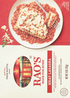 Rao's Made For Home Meat Lasagna Frozen Meal - 9 Oz - Image 4