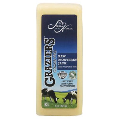 Sierra Nevada Graziers Raw Monterey Jack Cheese - 8 Oz. - Image 3